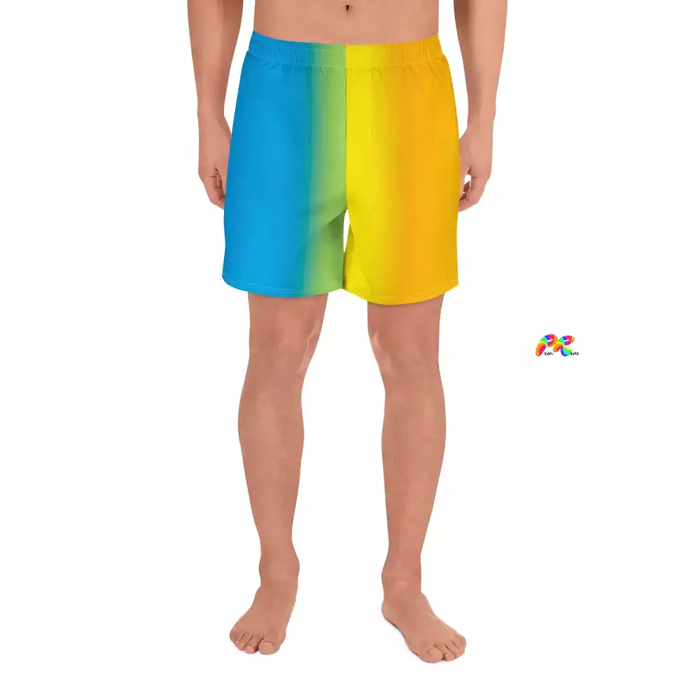 Pride Men's Athletic Long Shorts