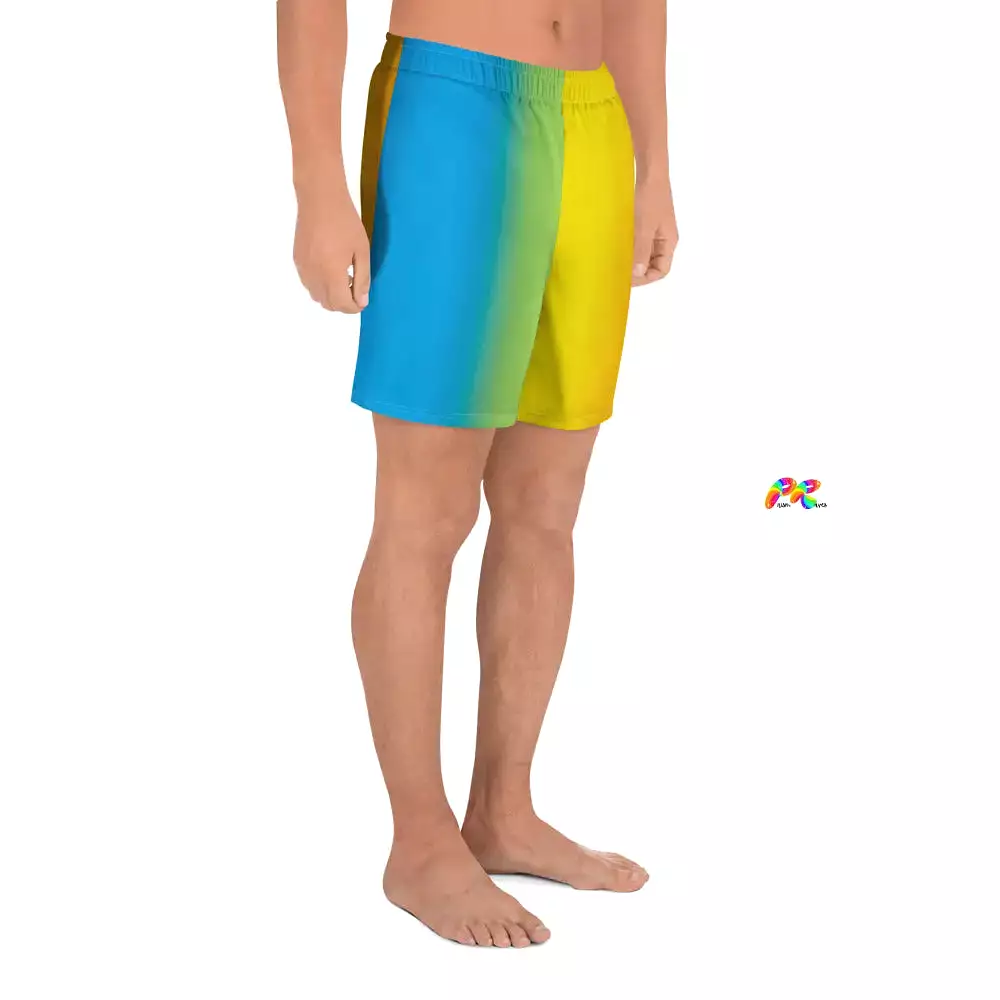 Pride Men's Athletic Long Shorts