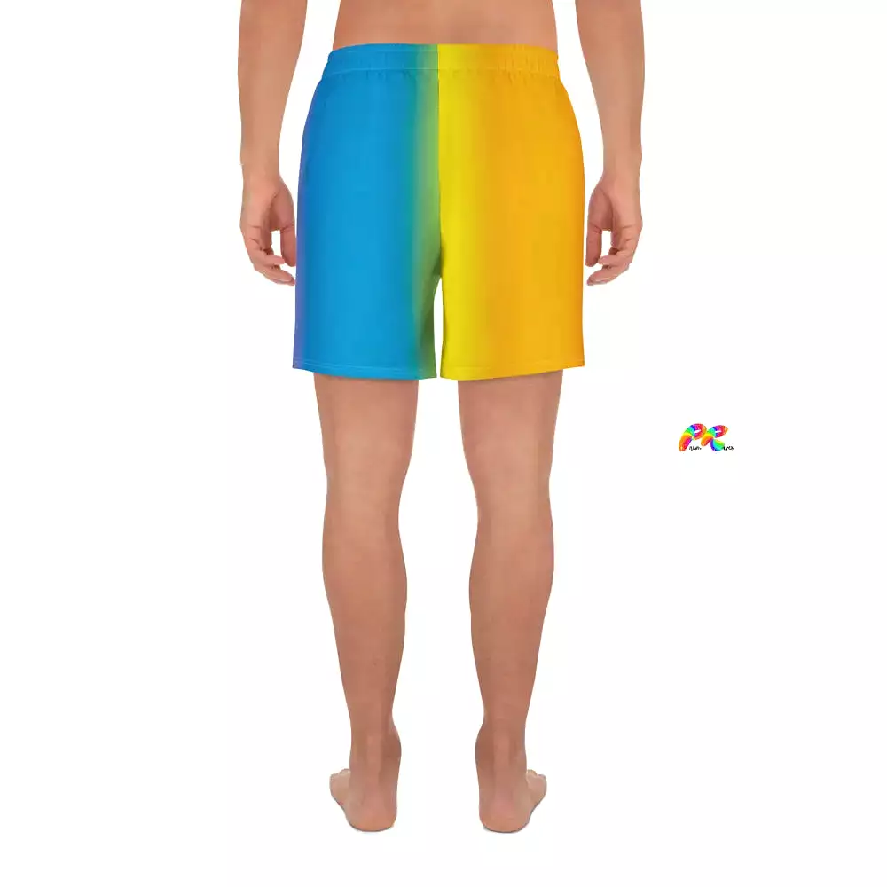 Pride Men's Athletic Long Shorts