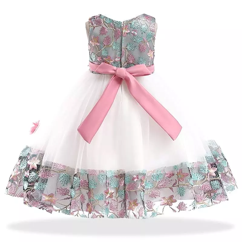 Princess Floral Dress For Girls