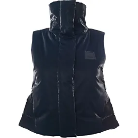 Rains Womens Loop Waterproof Puffer Gilet in Navy