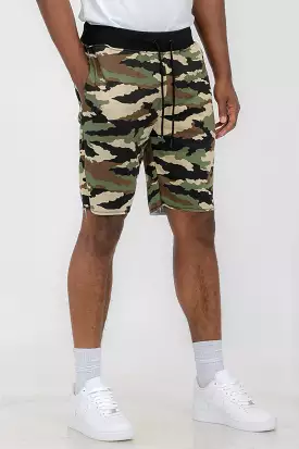 Raw Cut Cotton Shorts