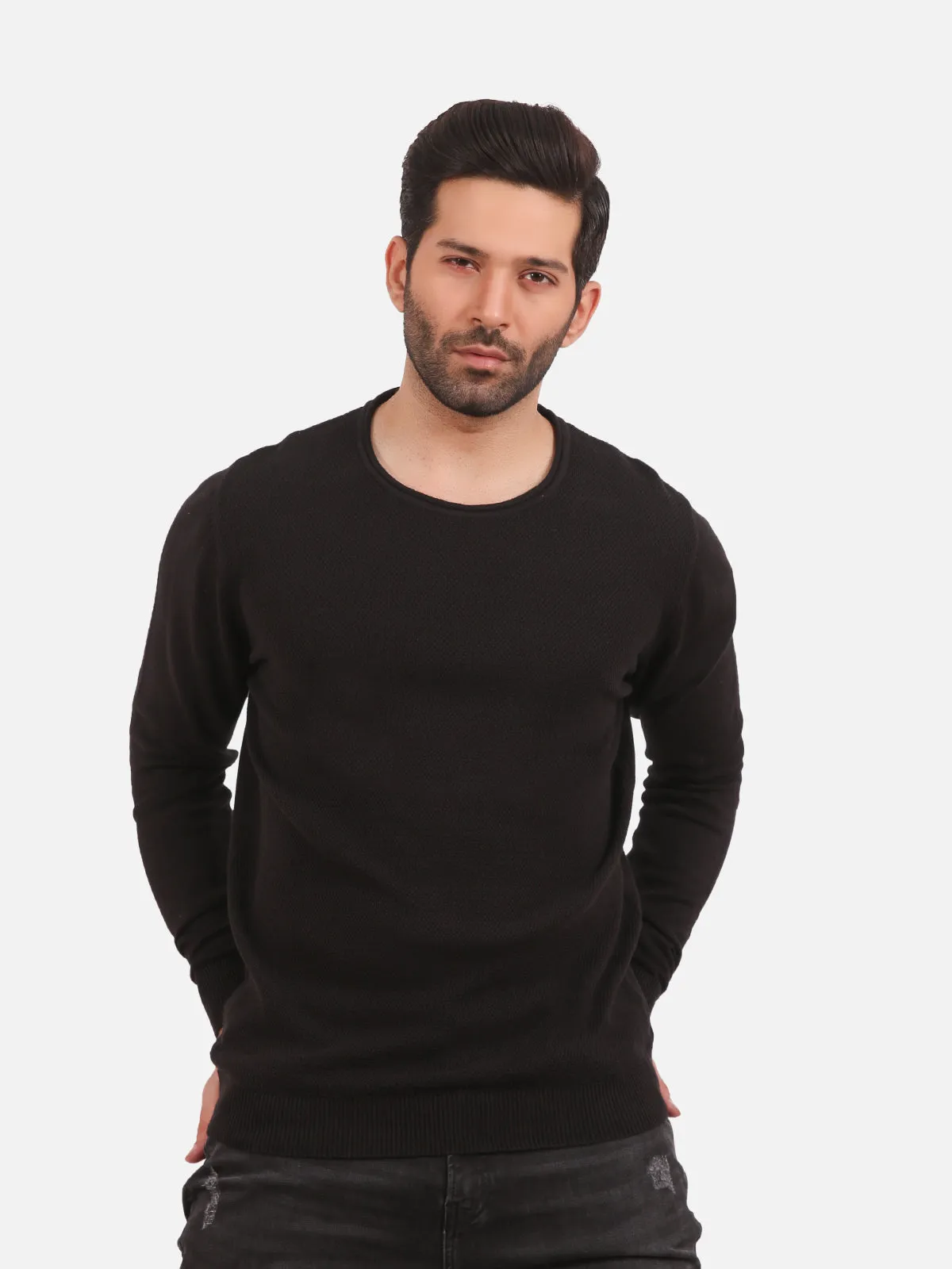 Regular Fit Crew Neck Sweater - FMTSWT20-005