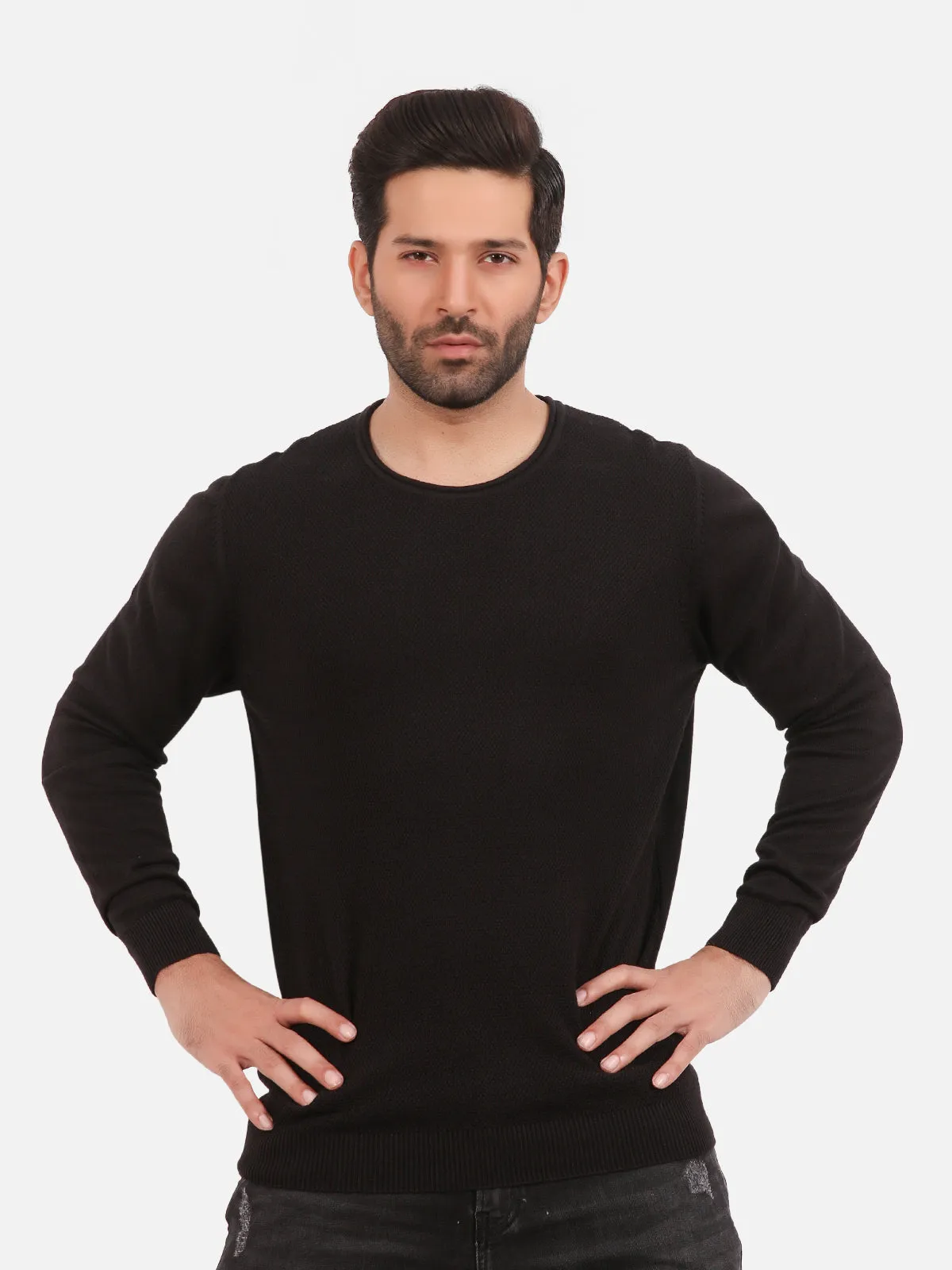 Regular Fit Crew Neck Sweater - FMTSWT20-005