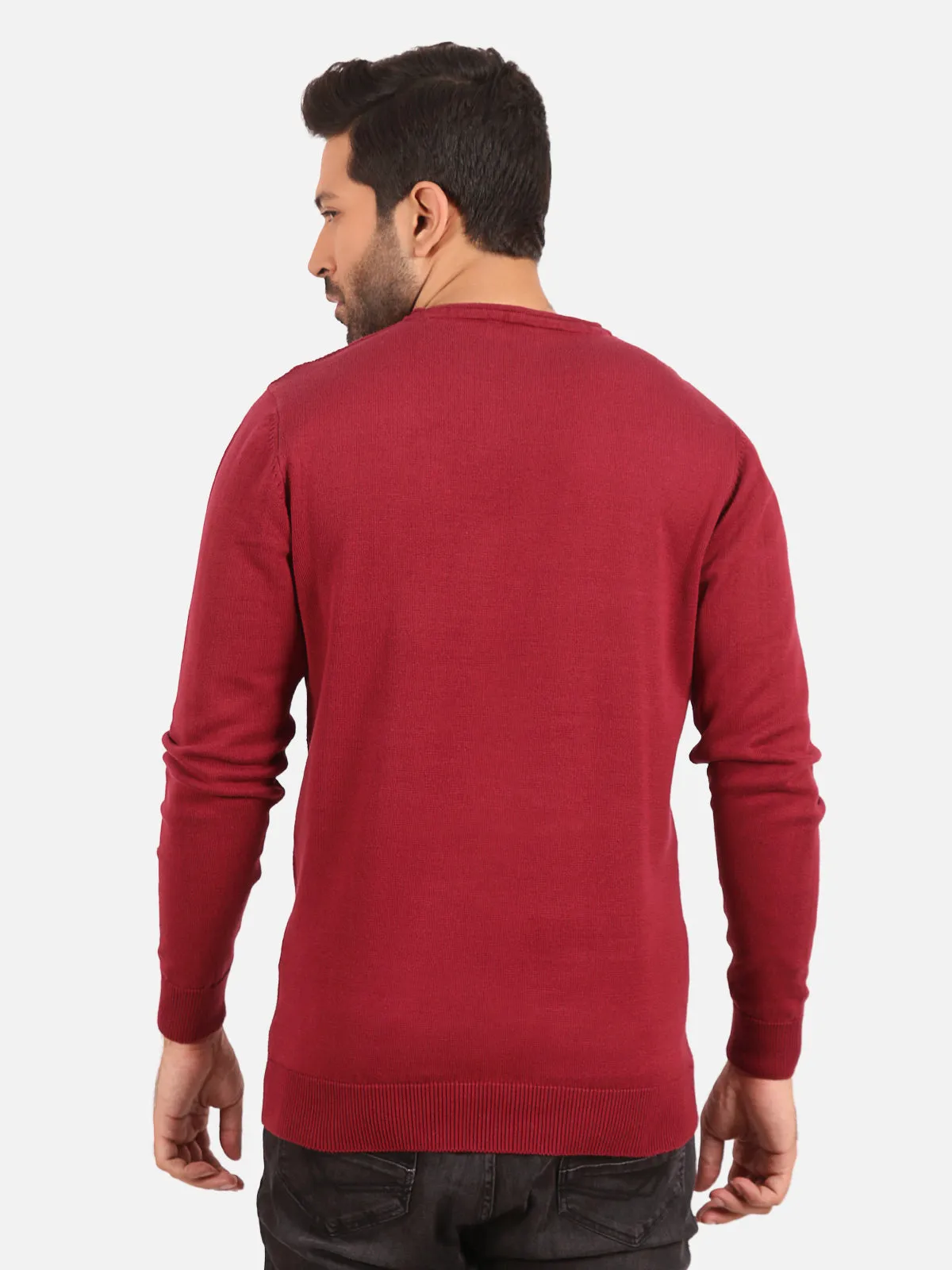 Regular Fit Crew Neck Sweater - FMTSWT20-006