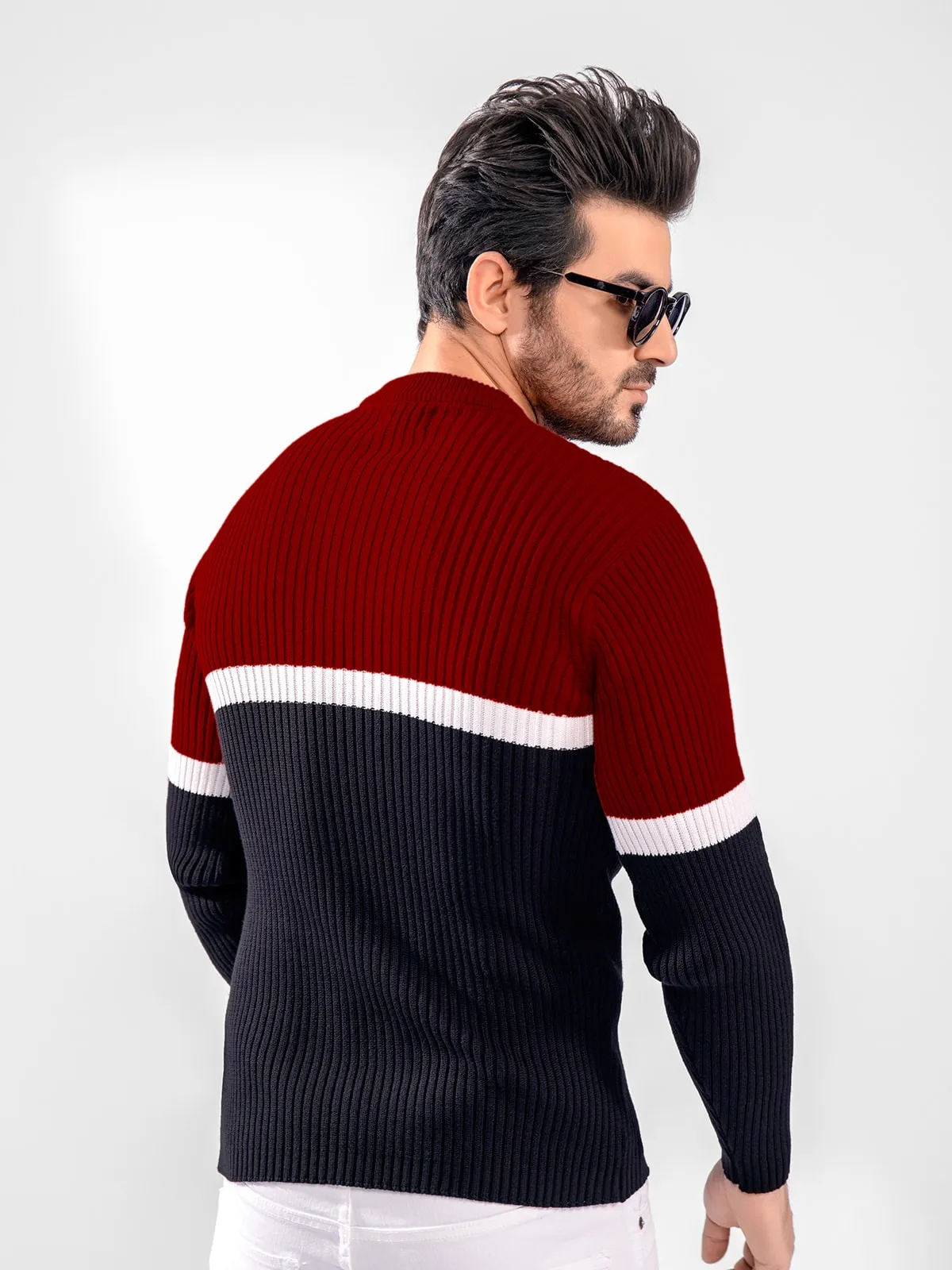 Regular Fit Crew Neck Sweater - FMTSWT20-018