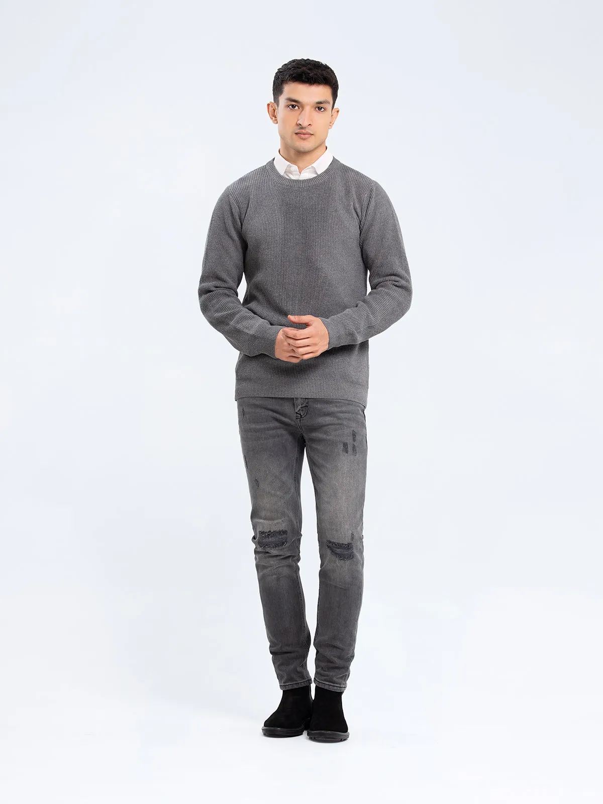 Regular Fit Sweater - FMTSWT23-016