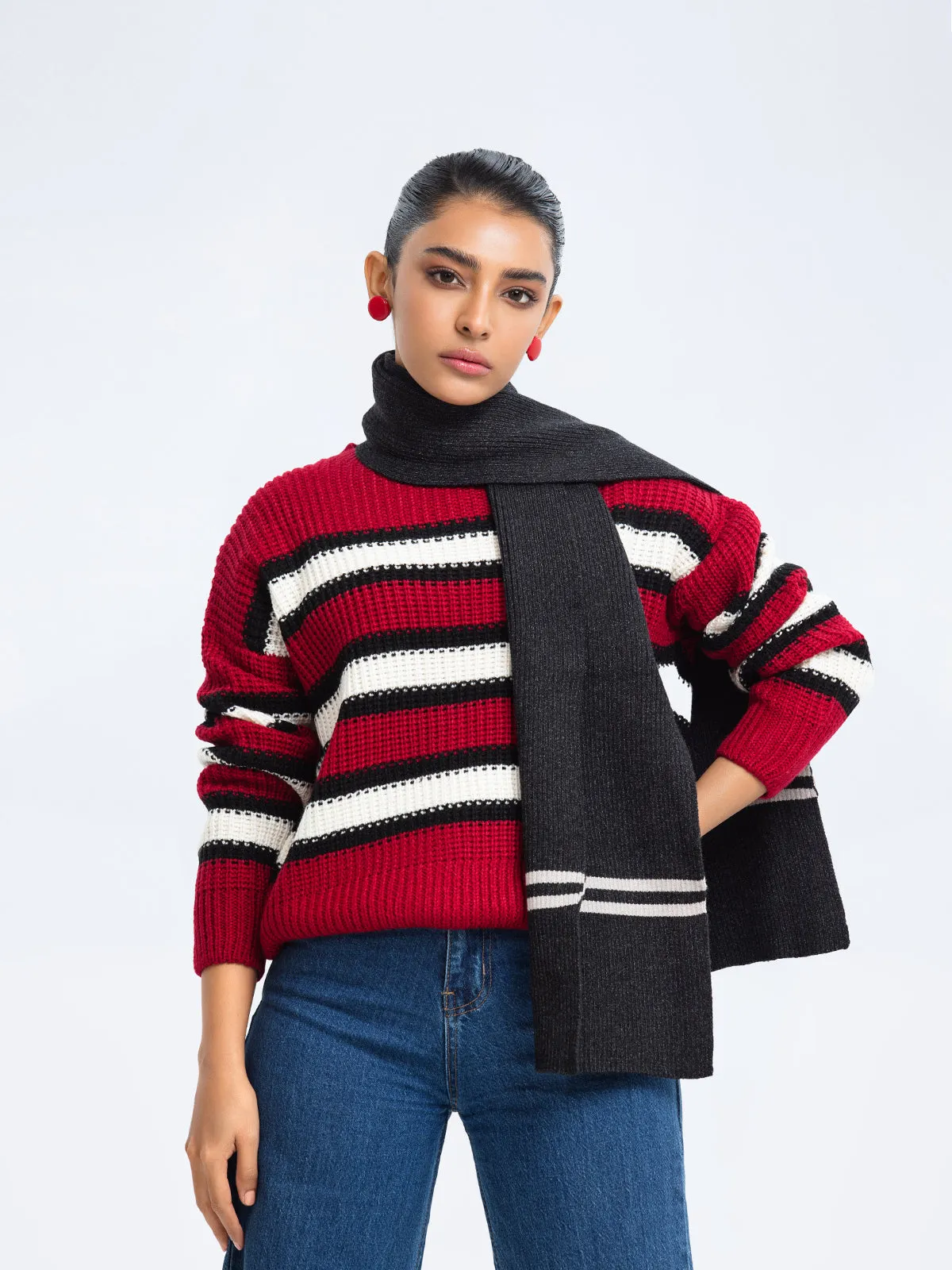 Relaxed Fit Sweater - FWTSW23-005