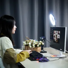 Ring Light Led Video Conference with Suction cup Laptop