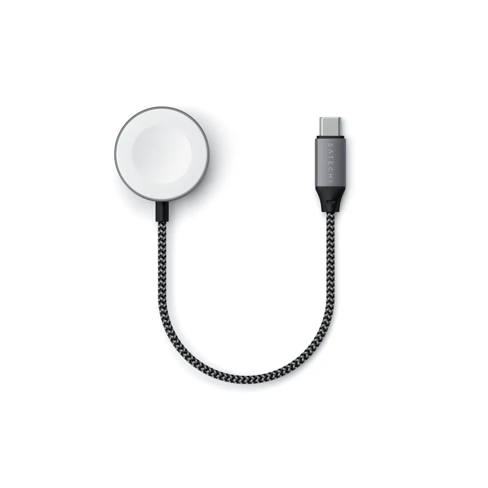 Satechi USB-C Magnetic Charging Cable for Apple Watch (Space Grey)