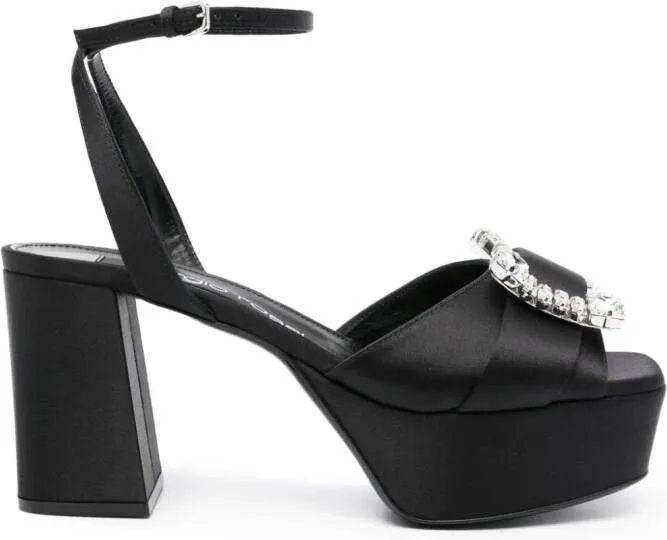 Sergio Rossi Sr Twenty 85mm sandals Black