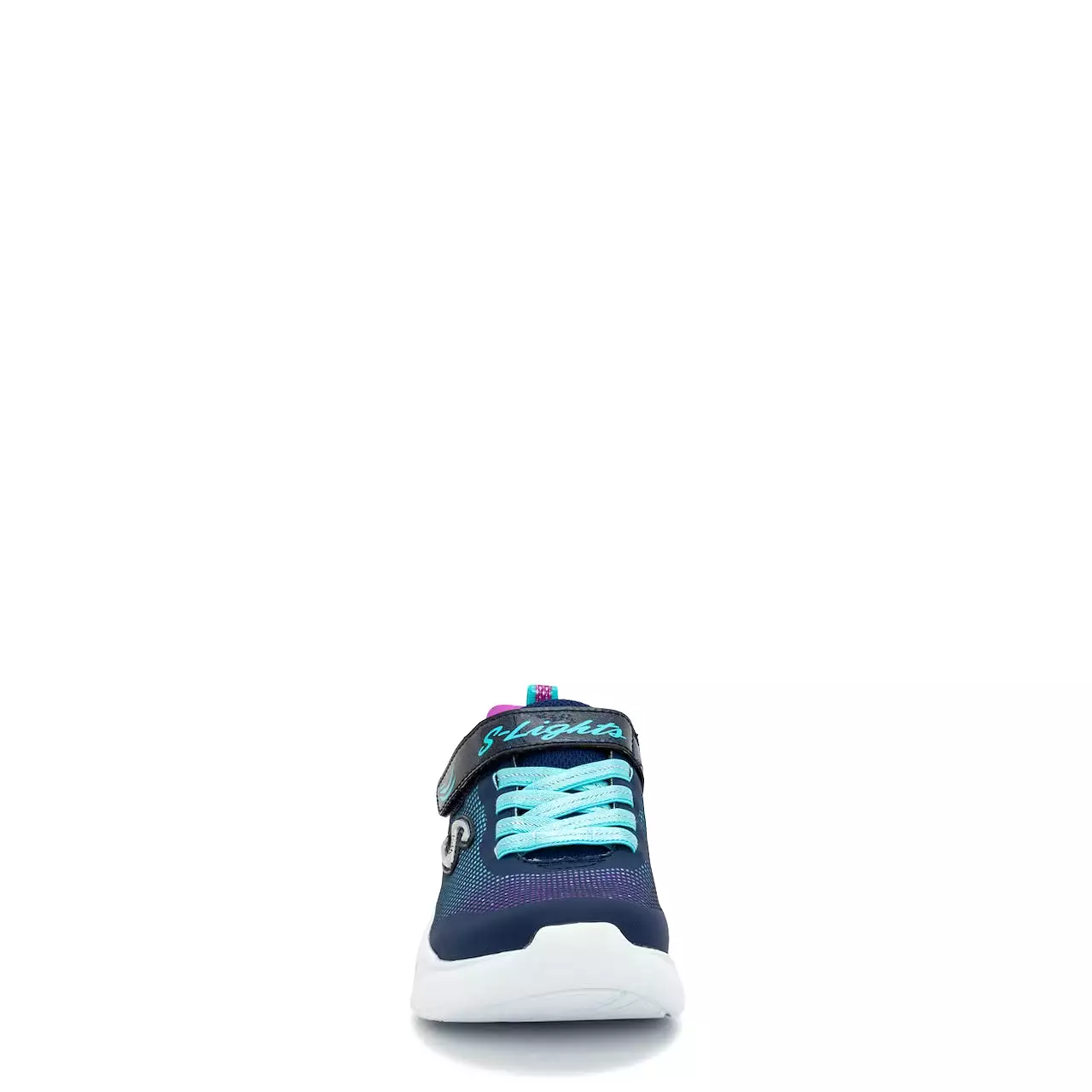 Skechers Navy/Multi S Lights Flicker Flash Children's Sneaker