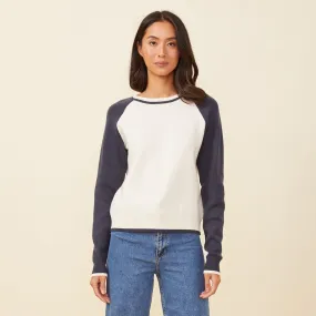 Soft Knit Colorblock Raglan