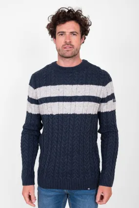 Stripe Crew Neck