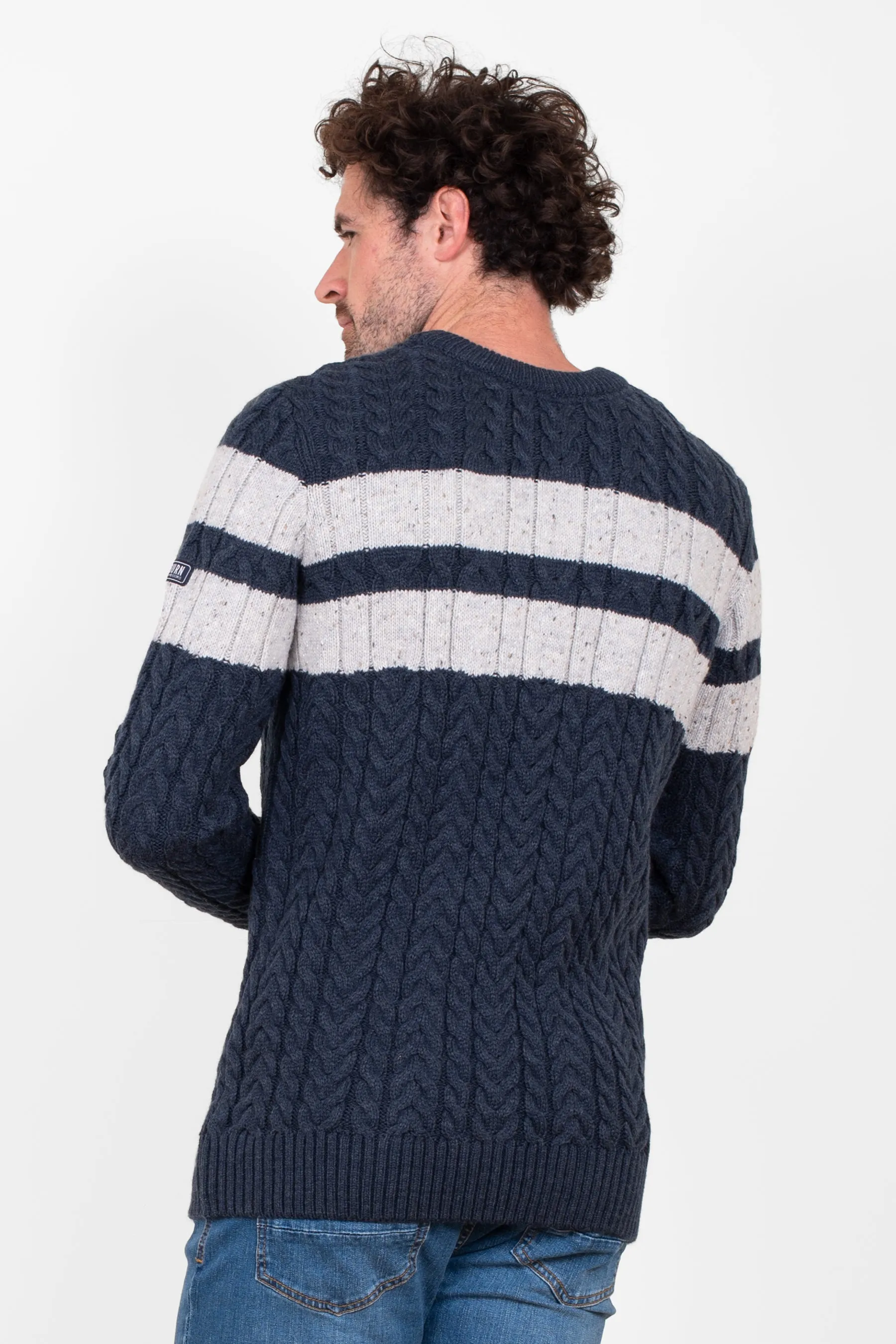 Stripe Crew Neck