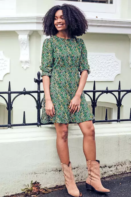 Sugarhill - Lorelei Dress - Green Floral