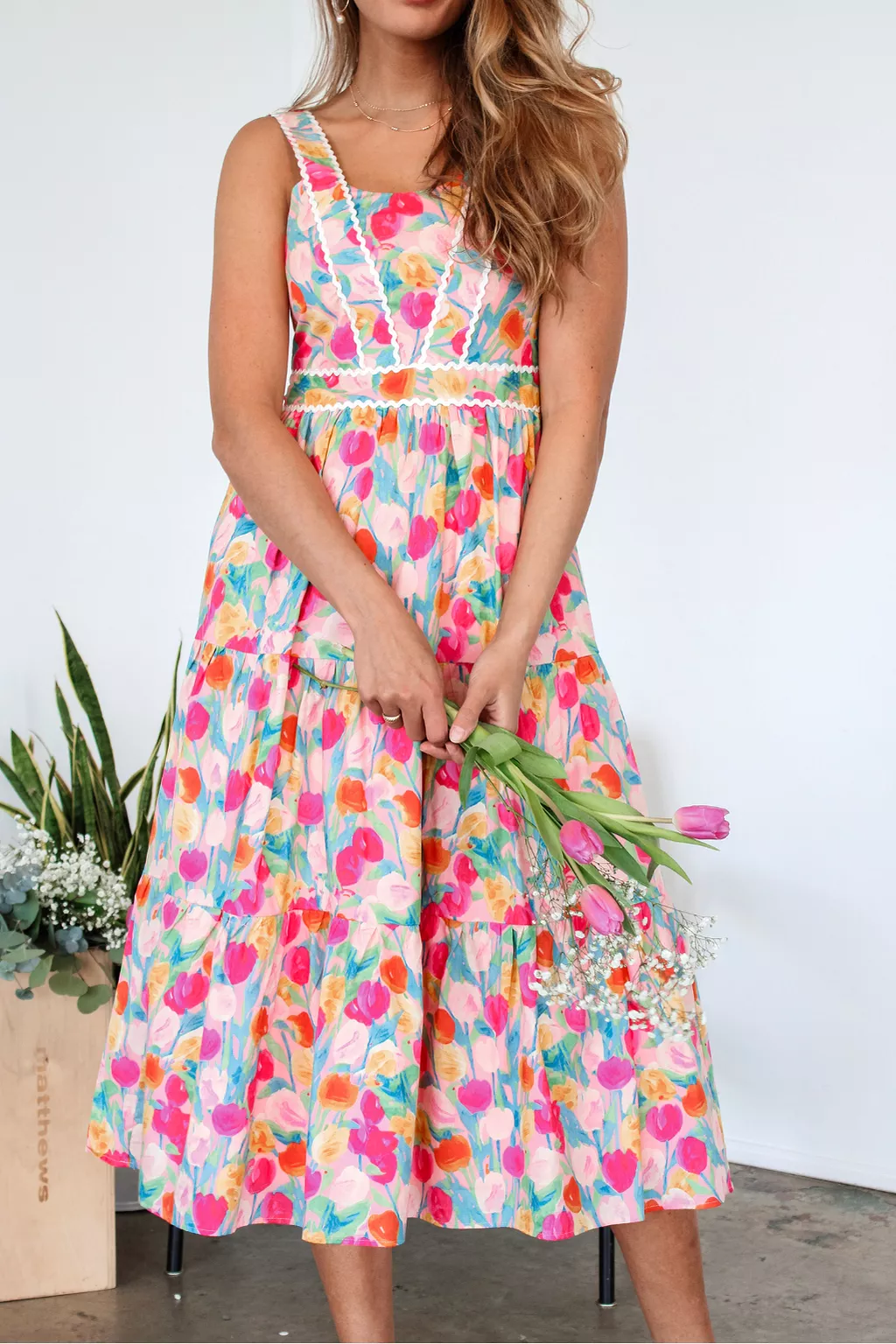 Sweetpea Midi Dress