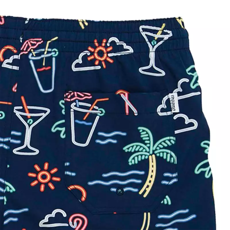 The Neon Lights 5.5 inch Swim Shorts