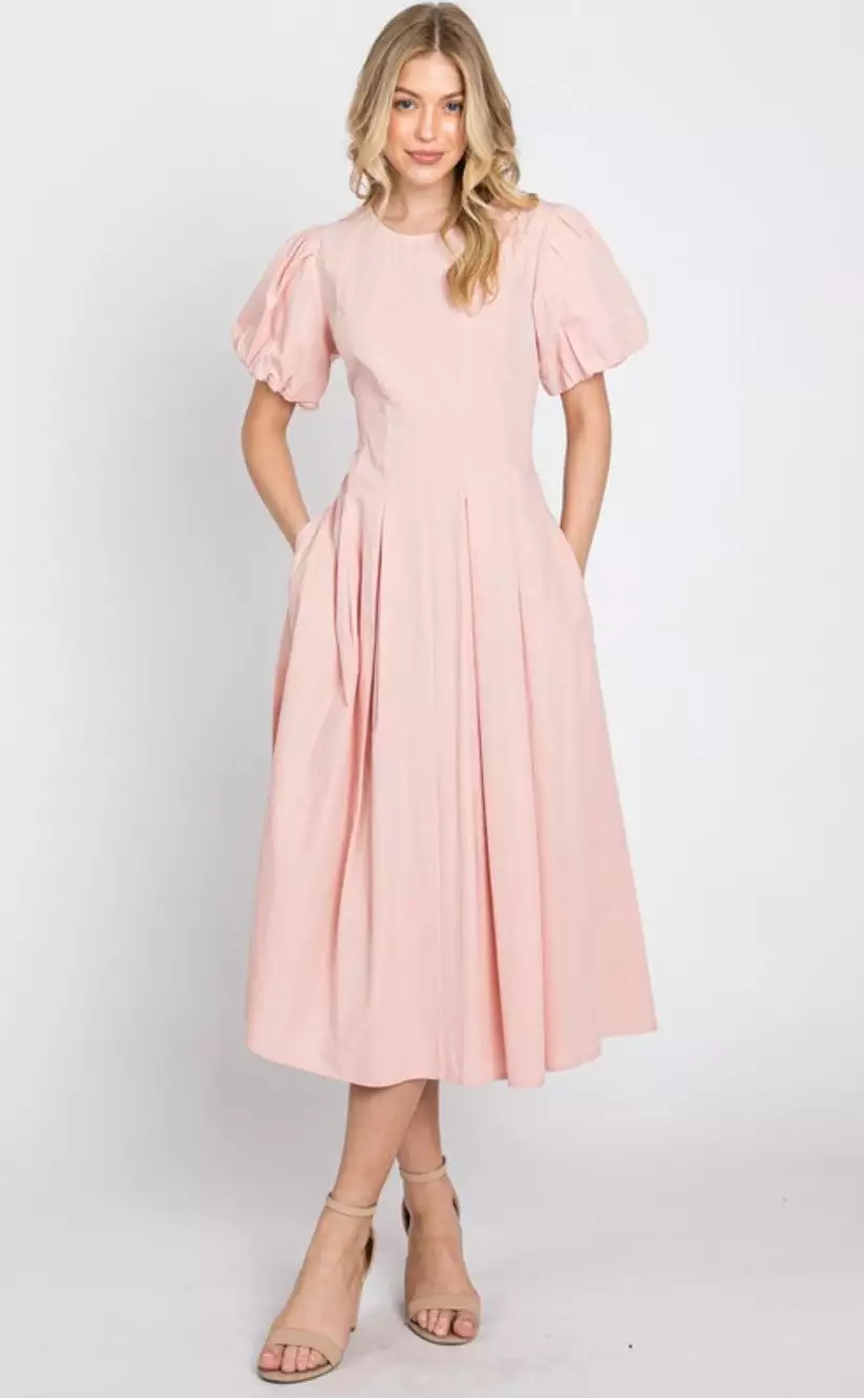 The Pink Lily Dress