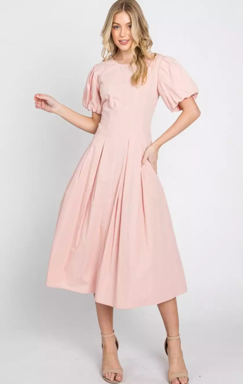 The Pink Lily Dress