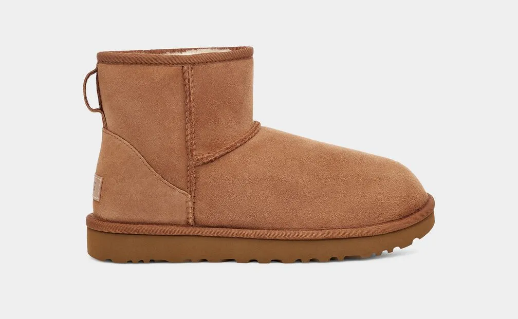 The Ugg Classic Mini II Boot in Chestnut