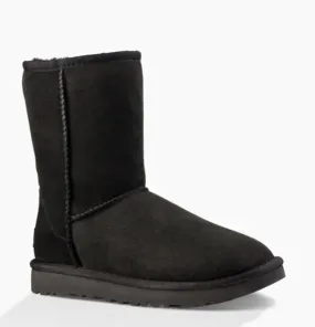 The Ugg Classic Short Boot in Black