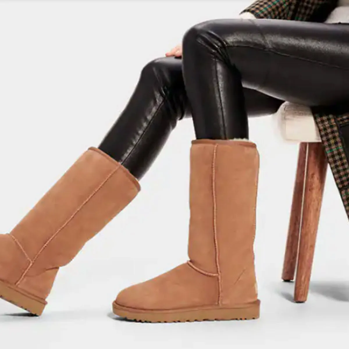 The Ugg Classic Tall Boot in Chestnut