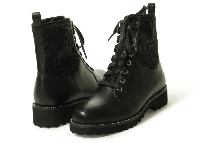 The Weatherproof Combat Boot in Black