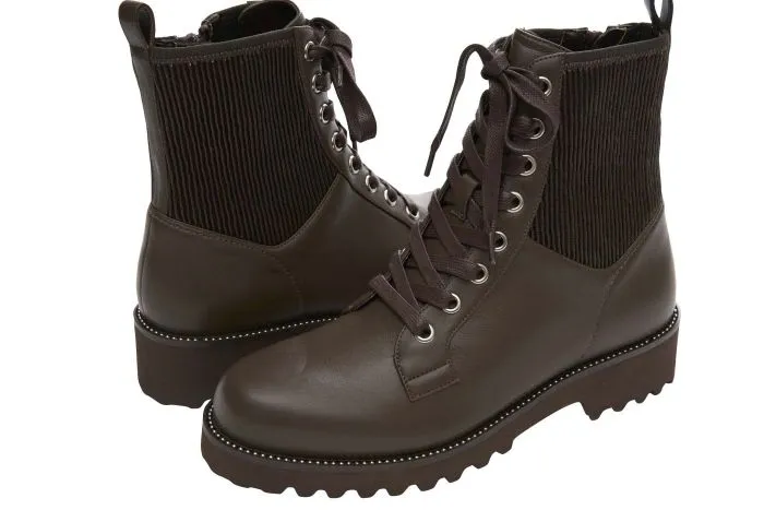 The Weatherproof Combat Boot in Cocoa