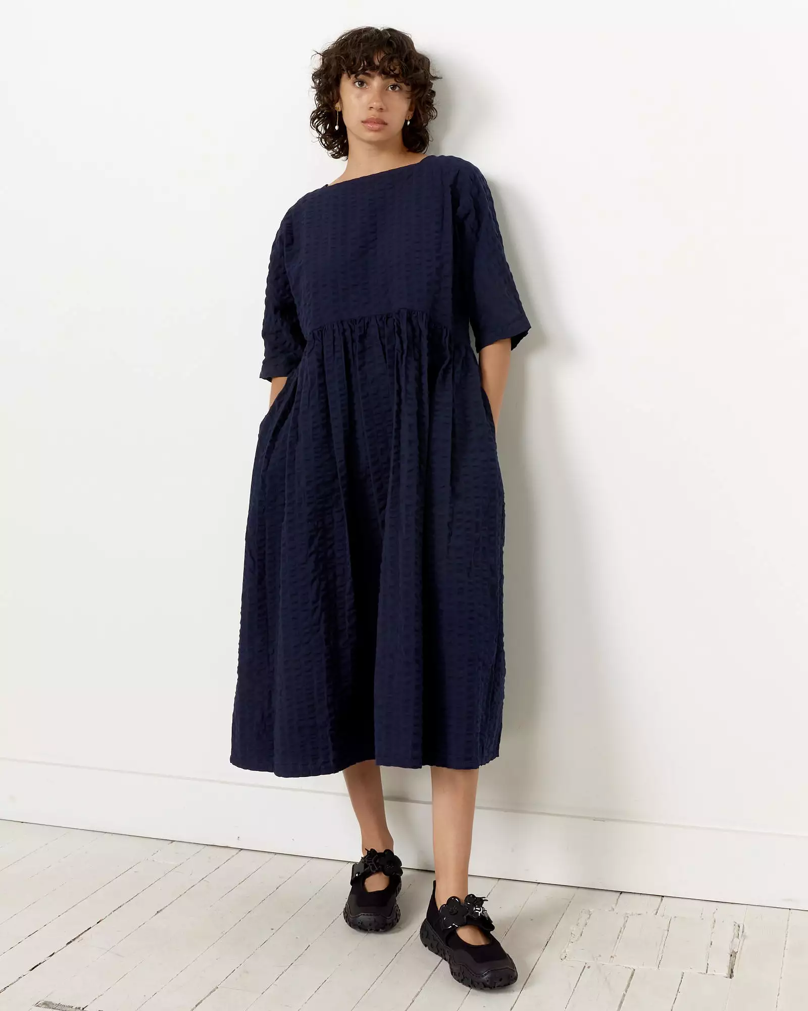 Tradi Dress in Navy