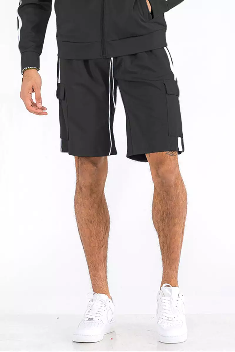 Two Stripe Cargo Short