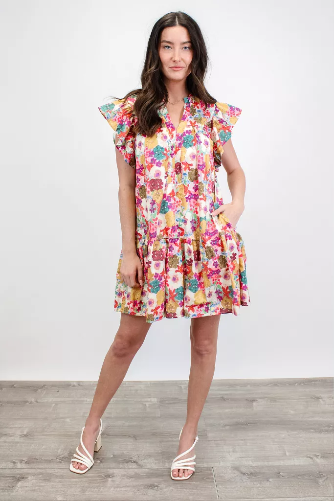 Wildflowers Bloom Mini Dress